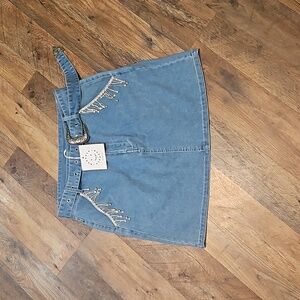 👗BAEVELY JEAN SKIRT👗